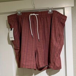 Goodfellow & Co Men's Burgundy Swim shorts